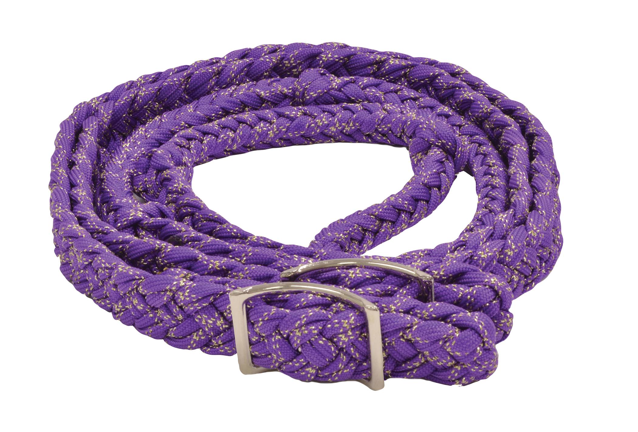 5-848684 Equi-Sky Glitter Braided Barrel Rein sku 5-848684