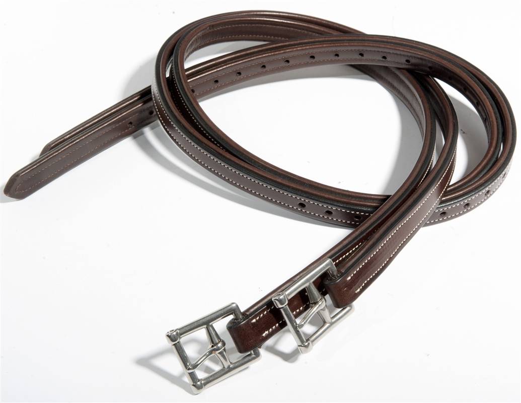 Nunn Finer Nunn Finer Padded Italian Leather Stirrup Leathers