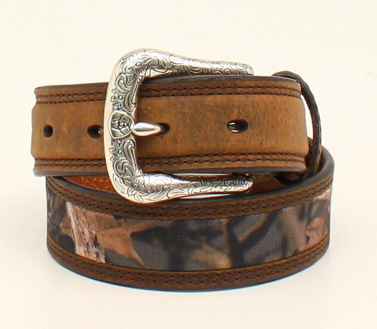 Ariat Leather and Fabric Belt -Boys