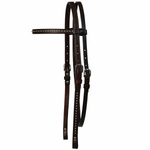 Circle Y Spot Accent Browband Headstall