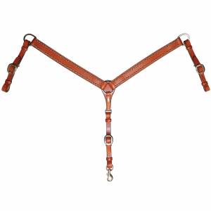 Circle Y Straight Spot Accent Breast Collar