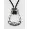 Barbary Western Stirrup On Cord Necklace