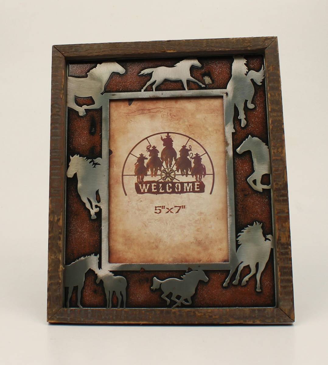 Running Horses Picture Frame