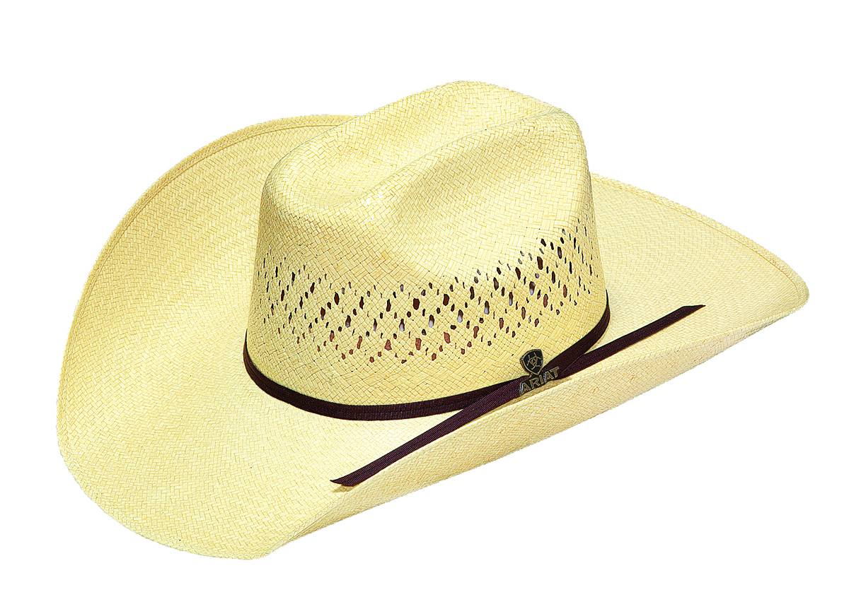 Ariat 10X Straw Western Hat- Mens