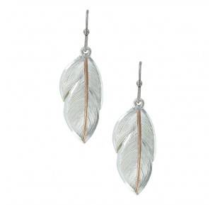 5-852844 Montana Silversmiths Downy Feather Earrings sku 5-852844