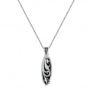 Montana Silversmiths Leathercut Trailing Vine Necklace