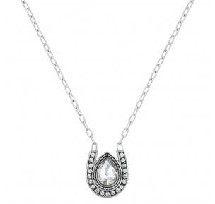 Montana Silversmiths RiderS Brilliant Raindrop Necklace