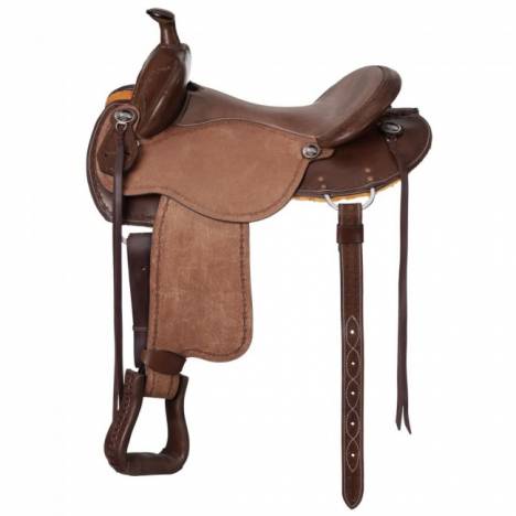 Tough 1 Brisbane Roughout Saddle with Horn Deluxe Package