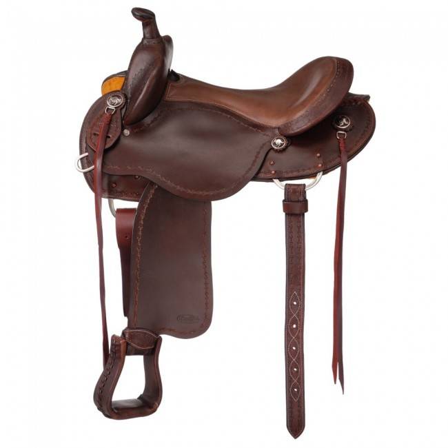 Tough 1 Brisbane Trail Saddle with Horn Deluxe Package