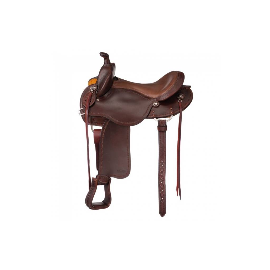 Tough 1 Brisbane Trail Saddle with Horn Deluxe Package