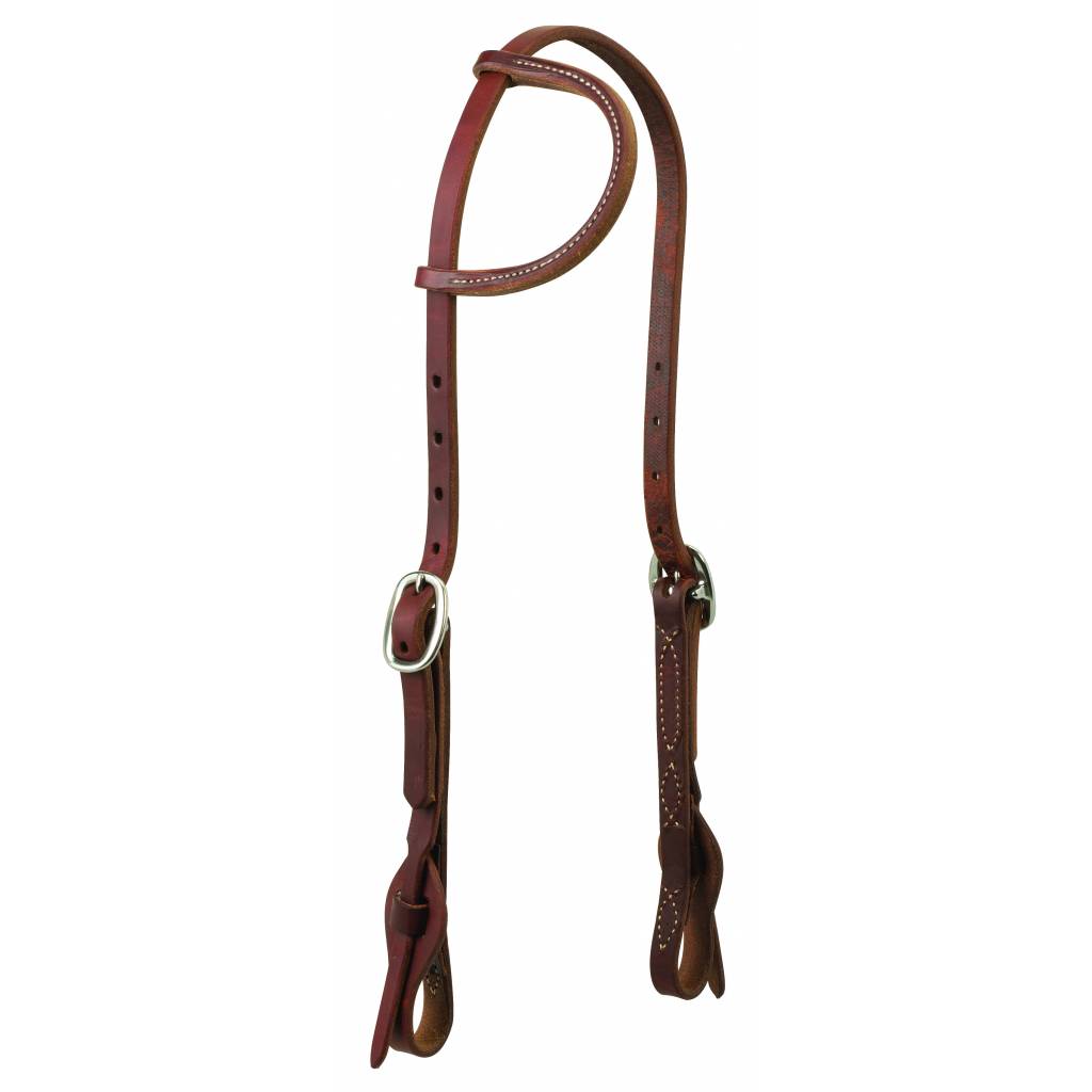 Weaver Working Cowboy Quick Change Sliding Ear Headstall