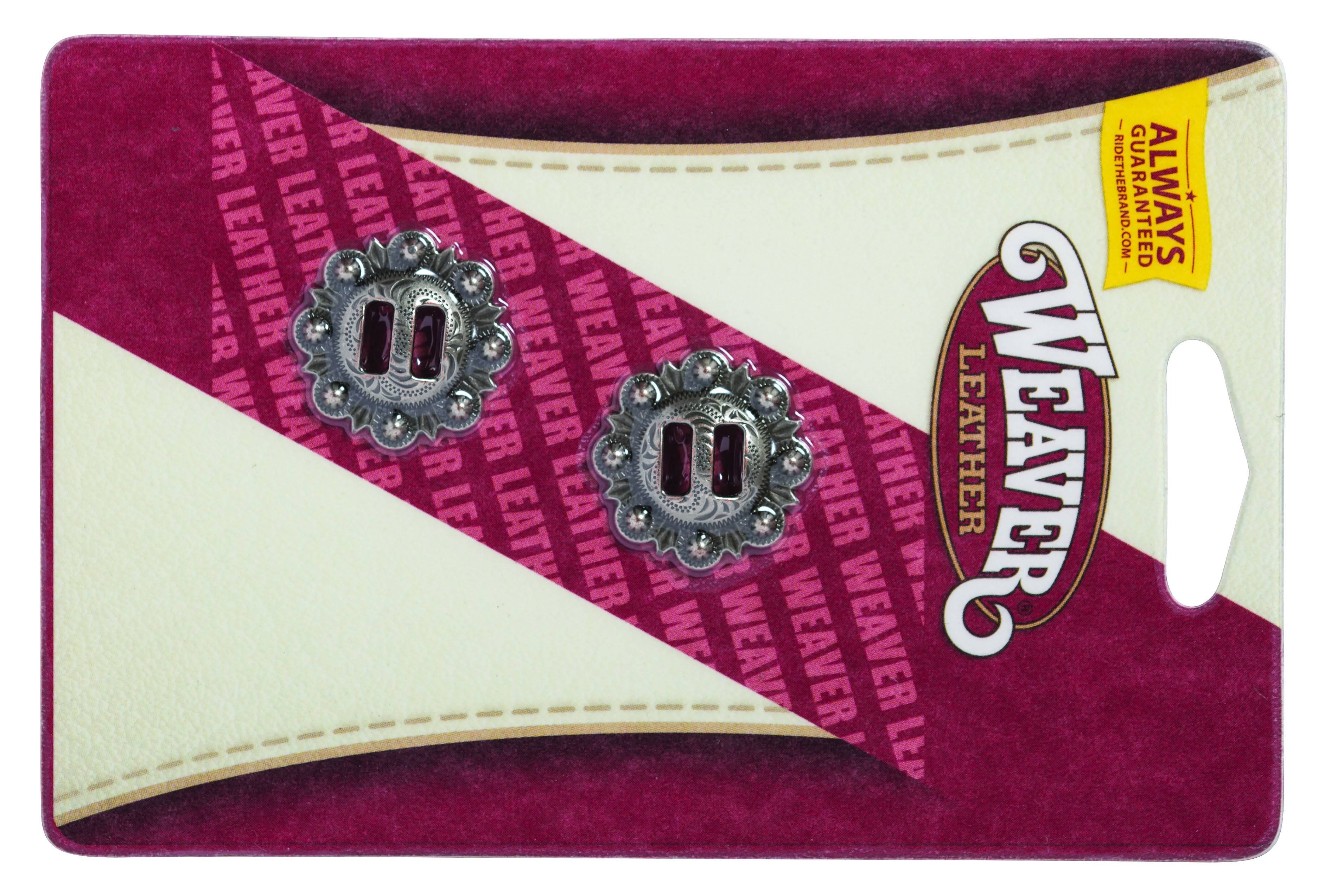 Weaver Round Slotted Berry Conchos