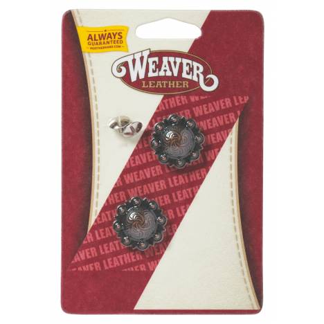 Weaver Round Berry Conchos with Chicago Screws