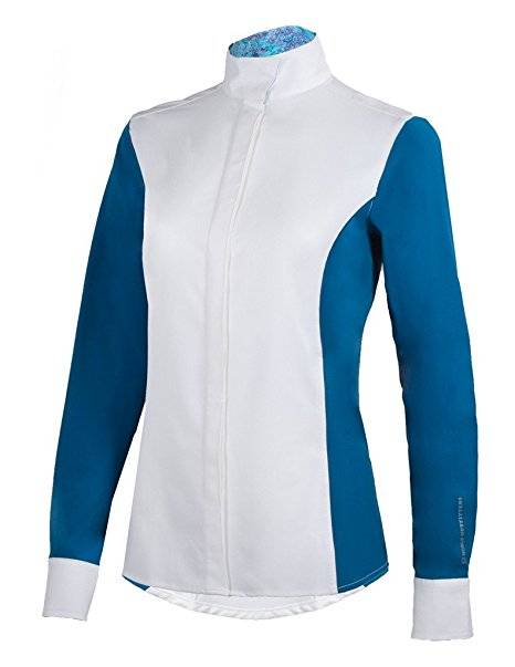 Noble Outfitters Madison Show Shirt White//Seaport Small