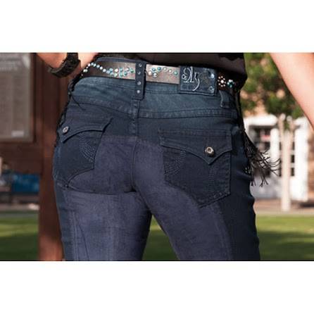 2kGrey Swirls Full Seat Breeches - Ladies