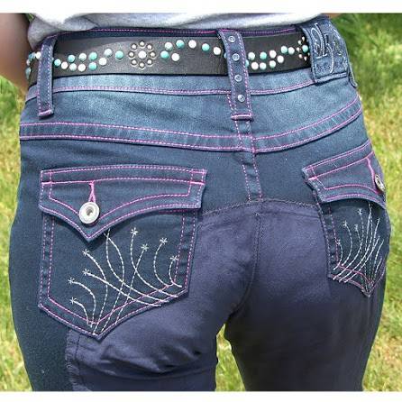 2kGrey Patriot Full Seat Breeches - Ladies