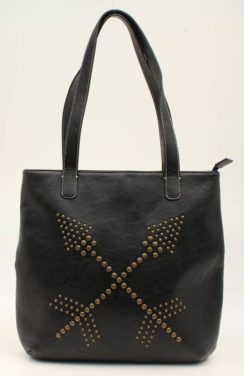 Nocona Claire Nailhead Double Arrows Tote