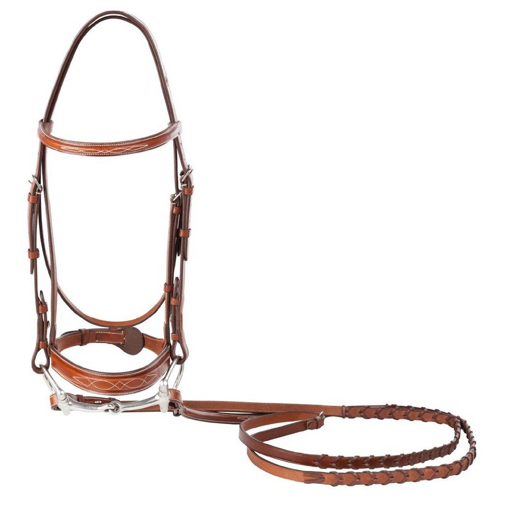 Huntley Sedgwick Leather Fancy Stitch Bridle