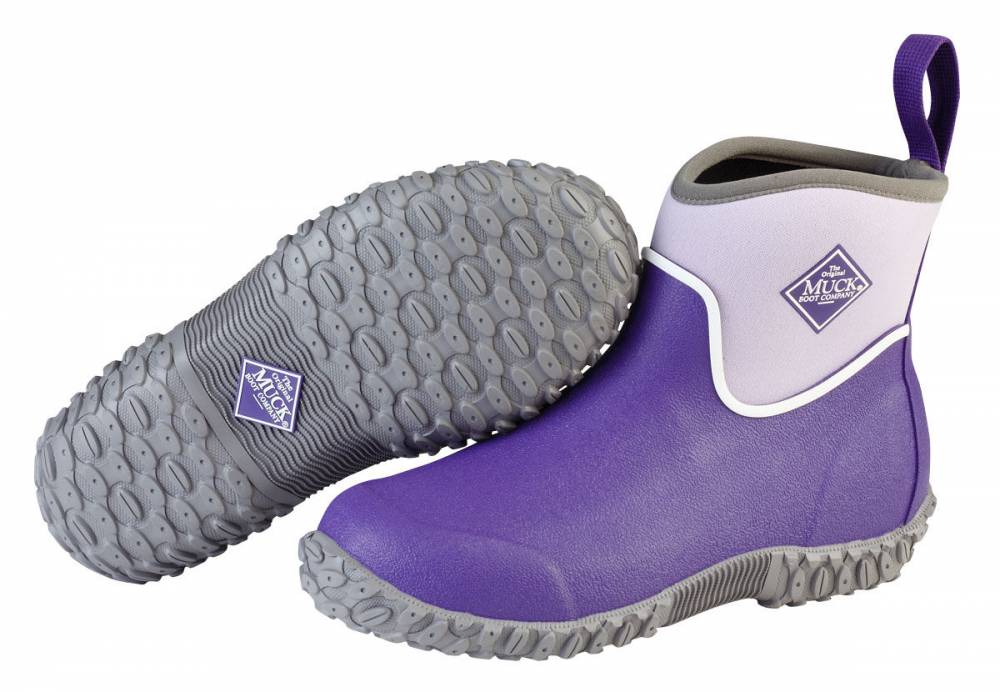 Muck Boots Muckster II Ankle Boots Kids Purple