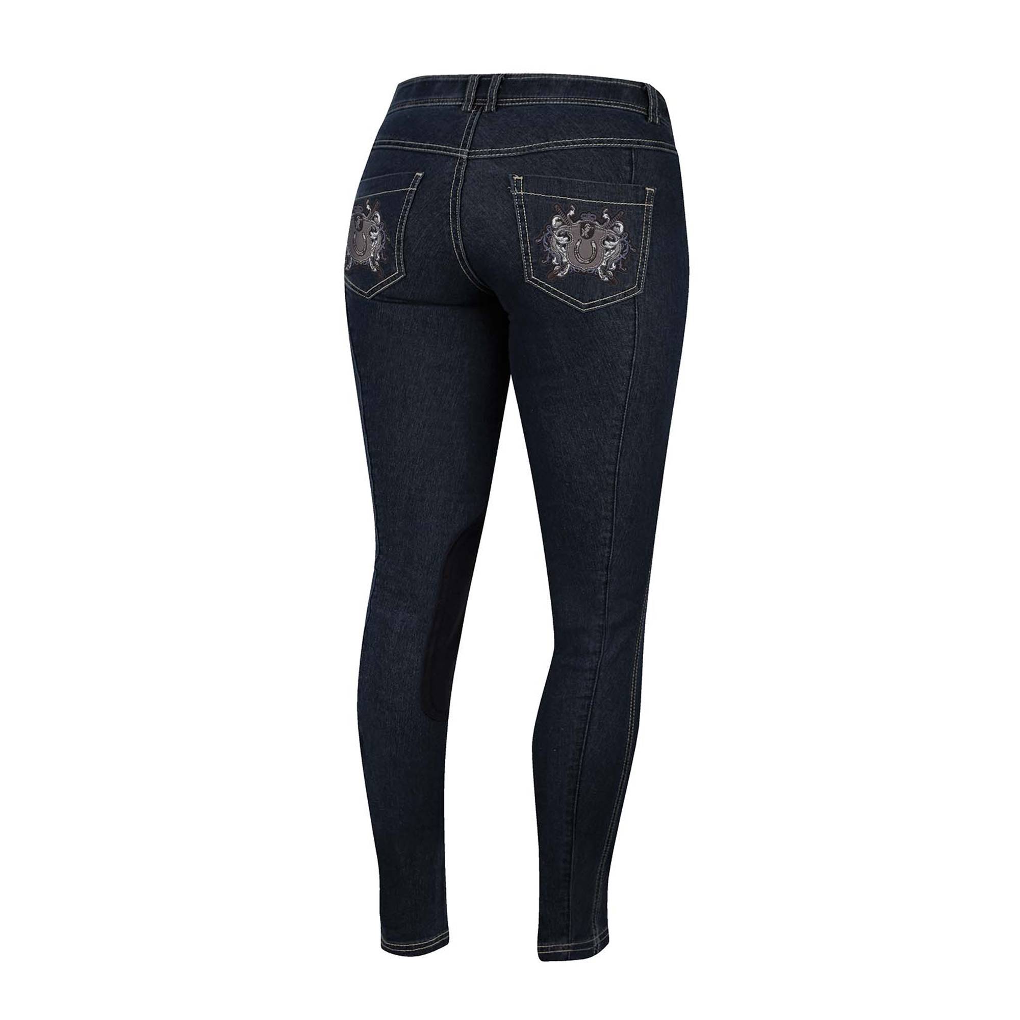 Irideon Royal Crest Denim Stretch Breech- Ladies