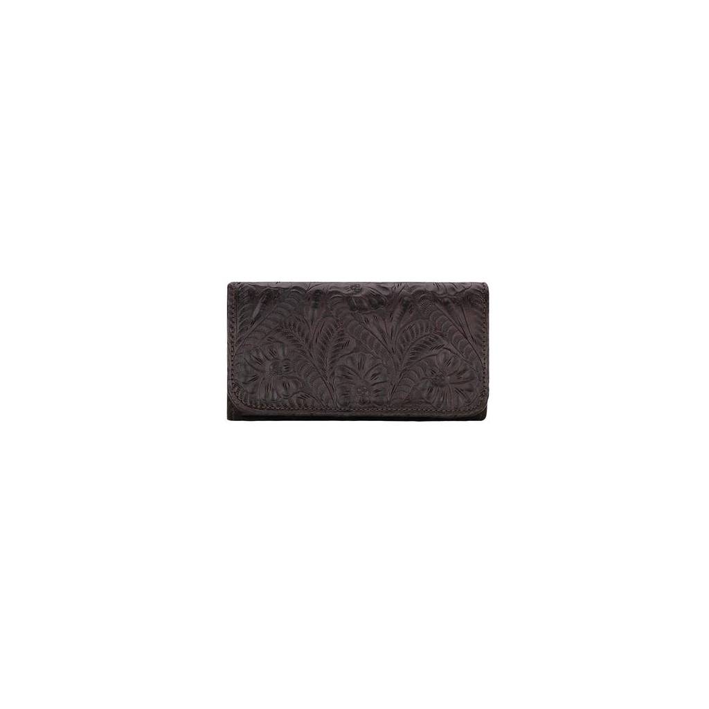 American West Annies Secret Collection Tri-Fold Wallet- Ladies