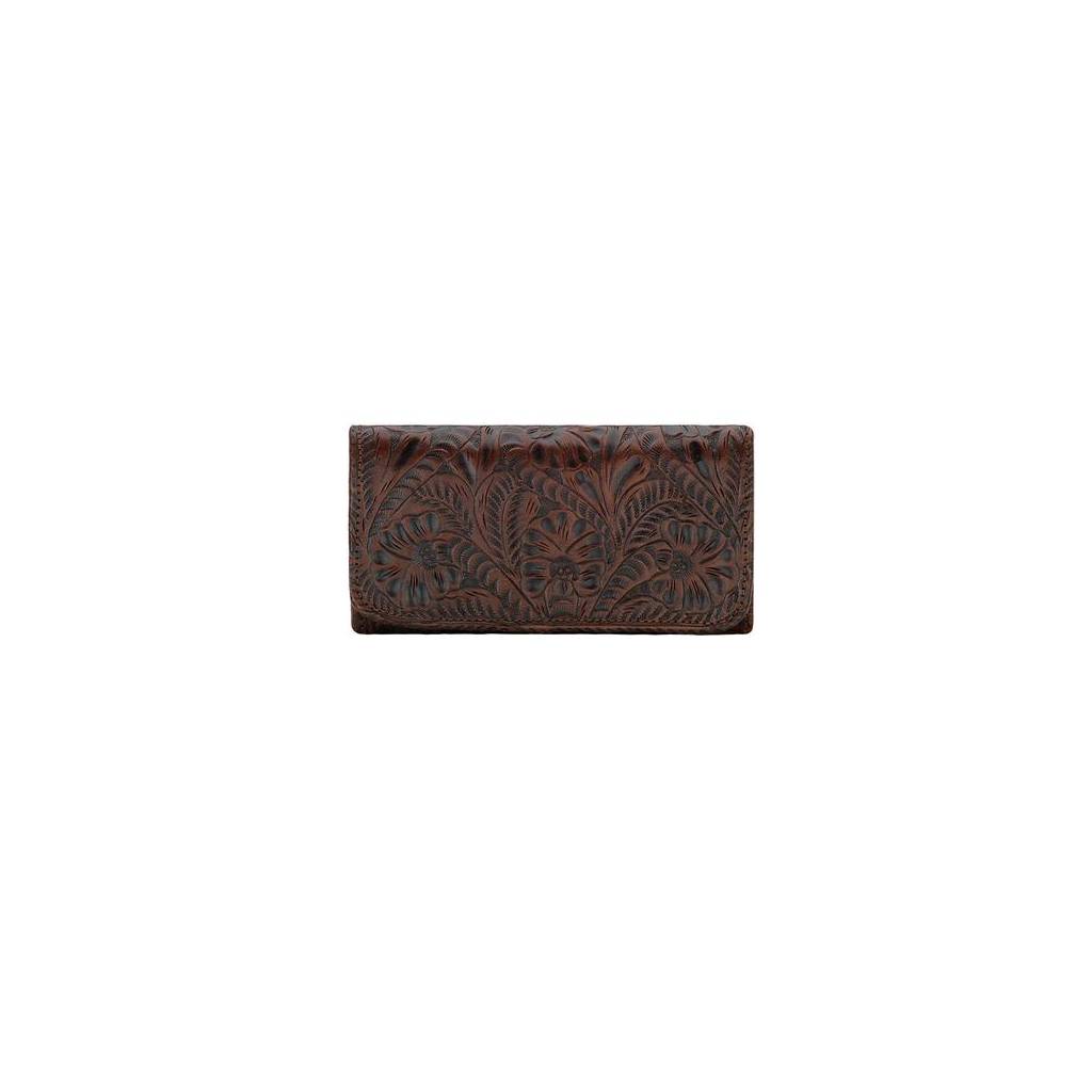 American West Annies Secret Collection Tri-Fold Wallet- Ladies