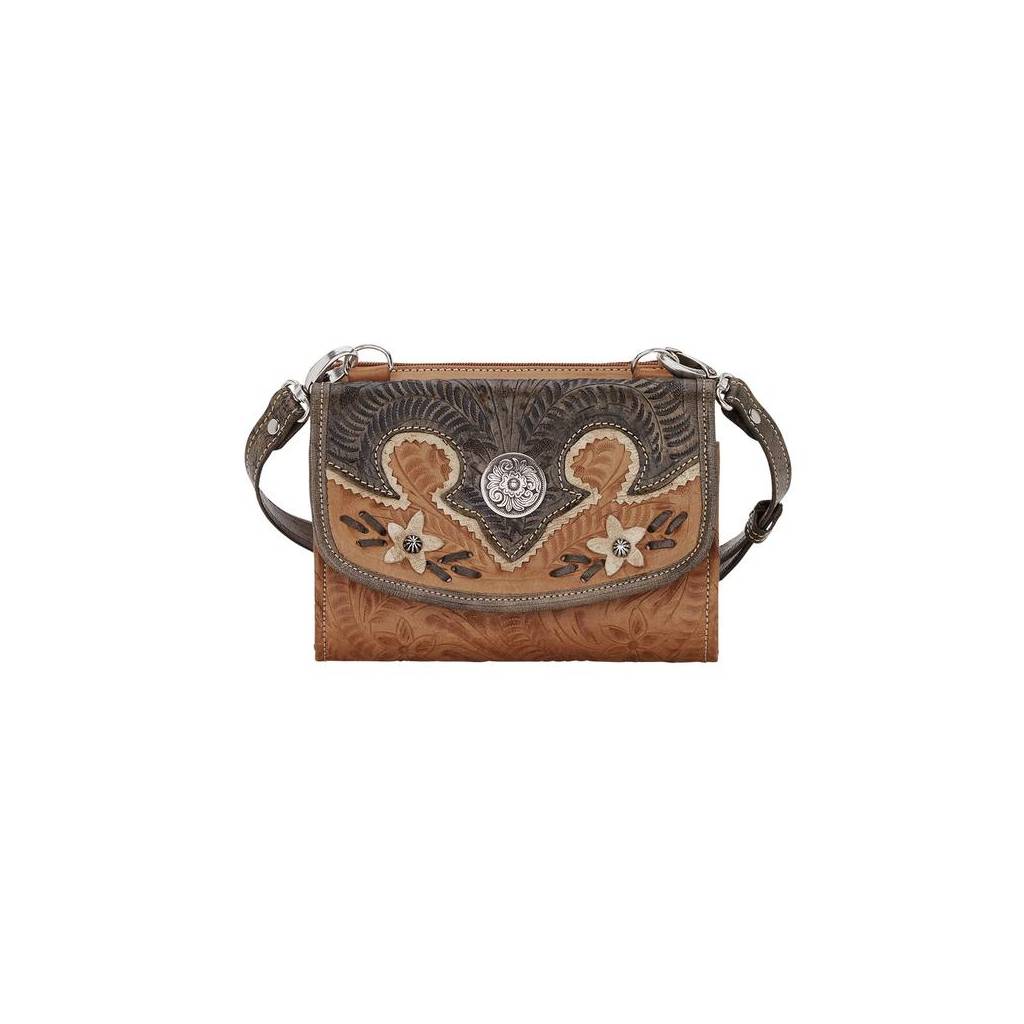 American West Desert Wildflower Crossbody Bag/Wallet