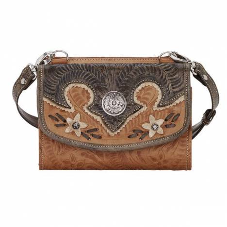 American West Desert Wildflower Crossbody Bag/Wallet