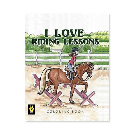 I Love Riding Lessons Coloring Book