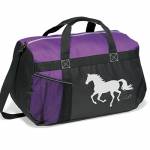 AWST Int'l Lila Duffle Bag- Purple