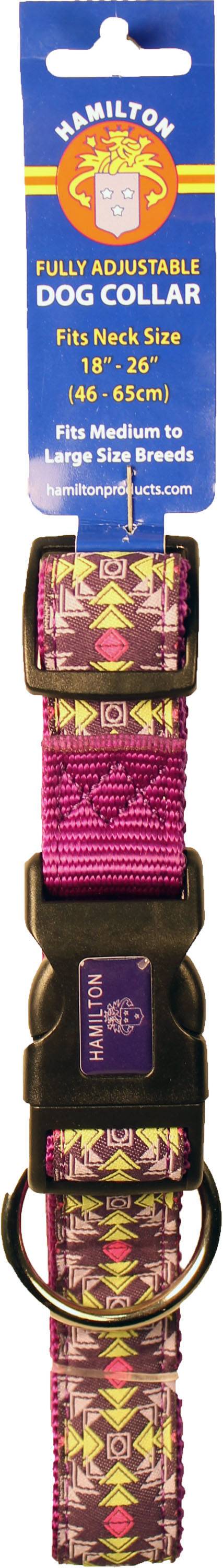 5-863004 Ribbon Overlay Adjustable Dog Collar sku 5-863004