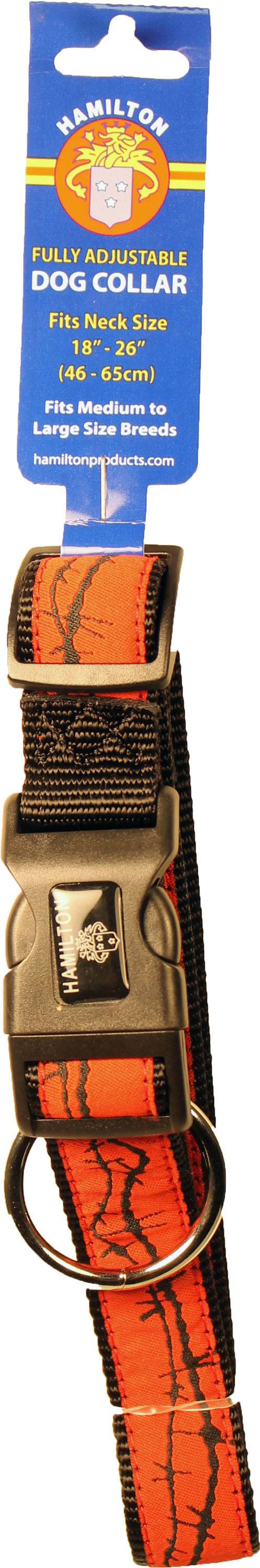 5-863013 Ribbon Overlay Adjustable Dog Collar sku 5-863013