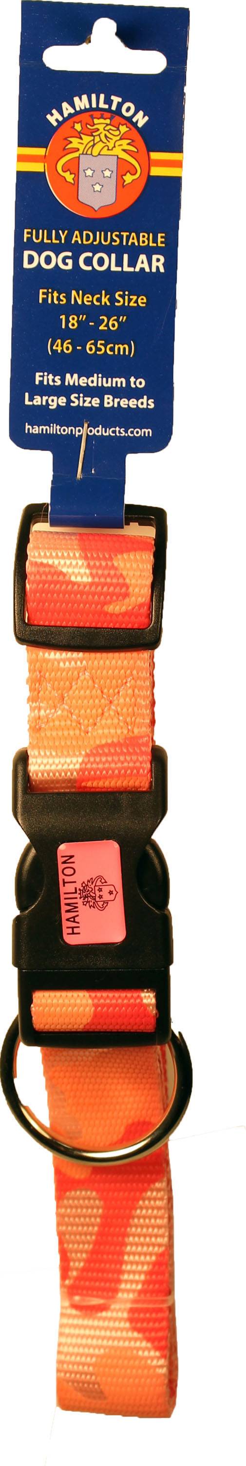 5-863024 Ribbon Overlay Adjustable Dog Collar sku 5-863024