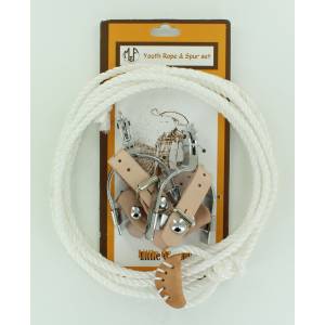 Little Outlaw Kids Rope And Spurs Set