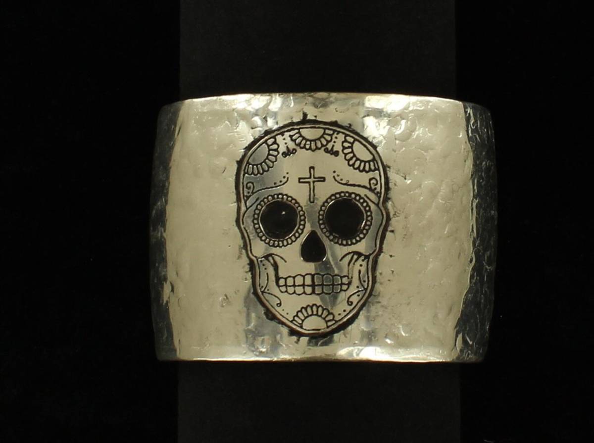 Blazin Roxx Skull Cuff Bracelet