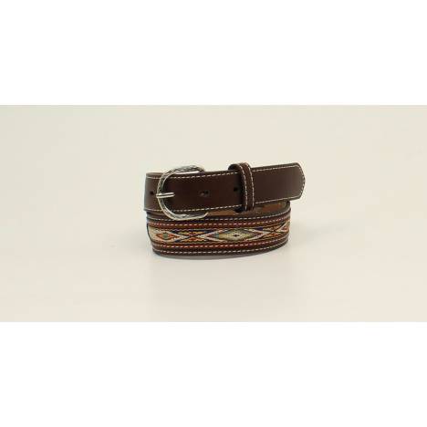 Nocona Kids Ribbon Overlay Oval Concho Belt