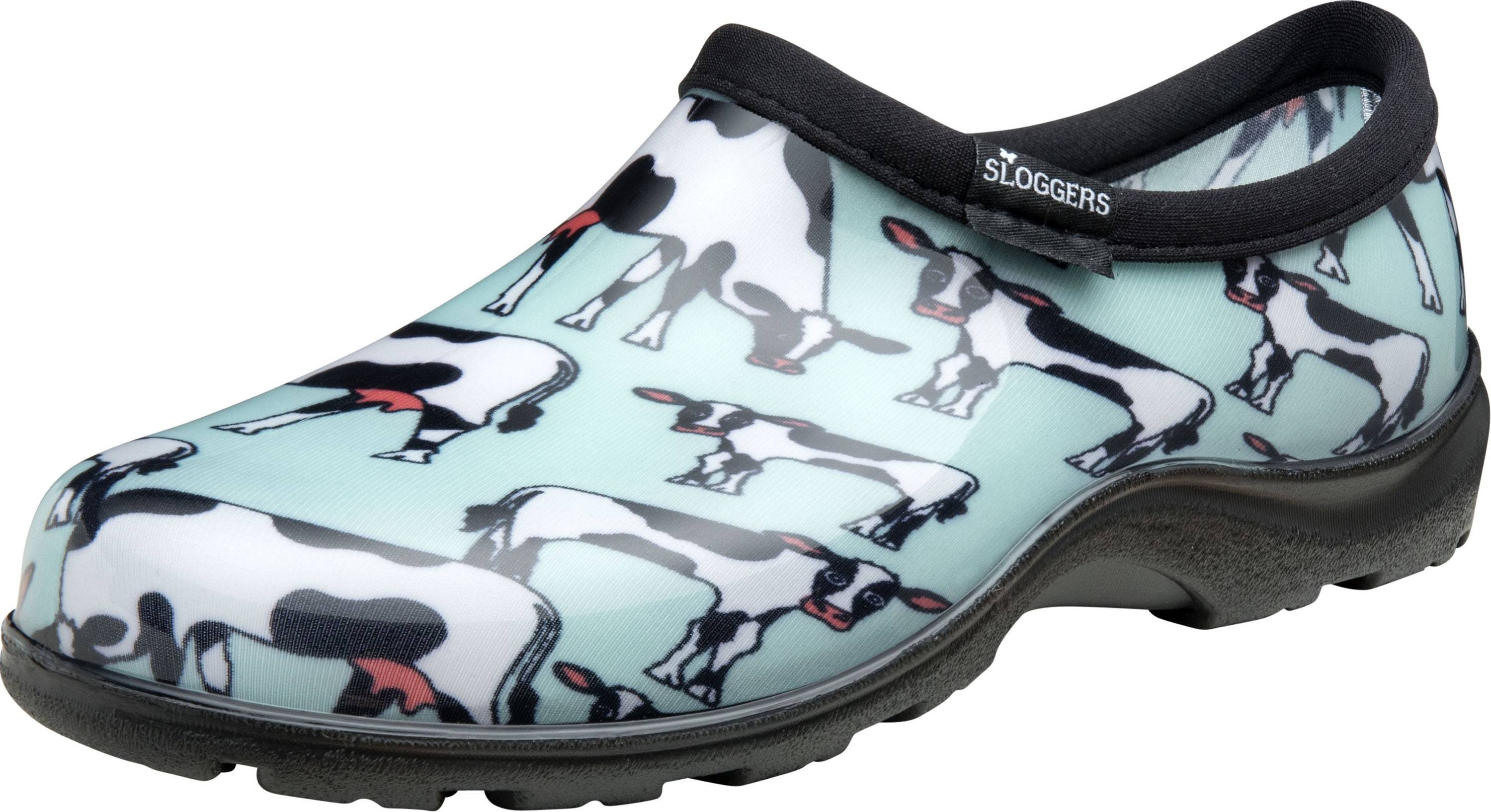 Sloggers Ladies Waterproof Comfort Shoes - Cowbella Mint
