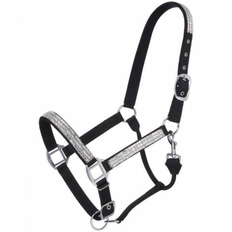 Tough 1 Adjustable Crystal Overlay Nylon Halter