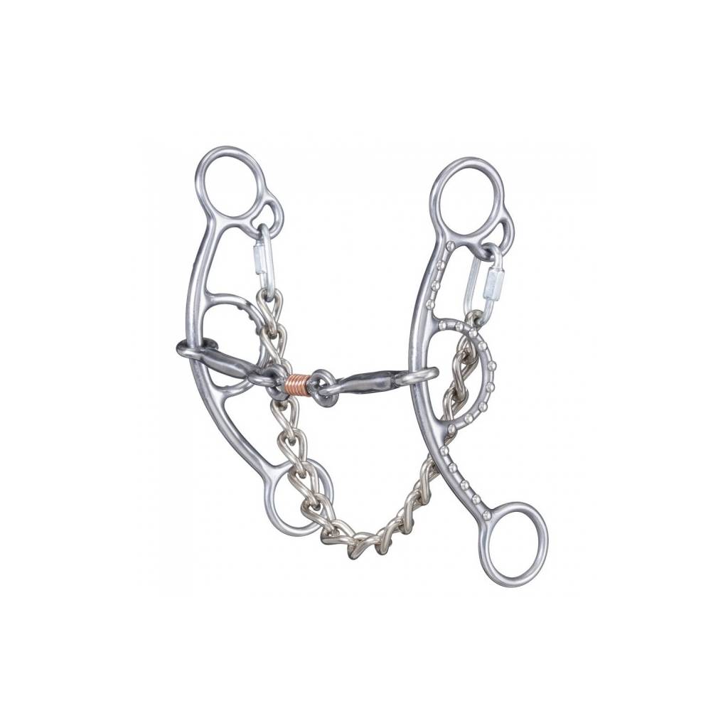 Tough 1 Sweet Iron 3 Piece Short Shank Gag Snaffle