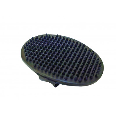 Partrade Rubber Facial Oval Curry Comb