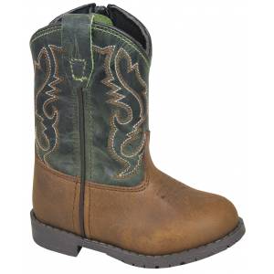 Smoky Mountain Hopalong Boots - Toddler - Brown