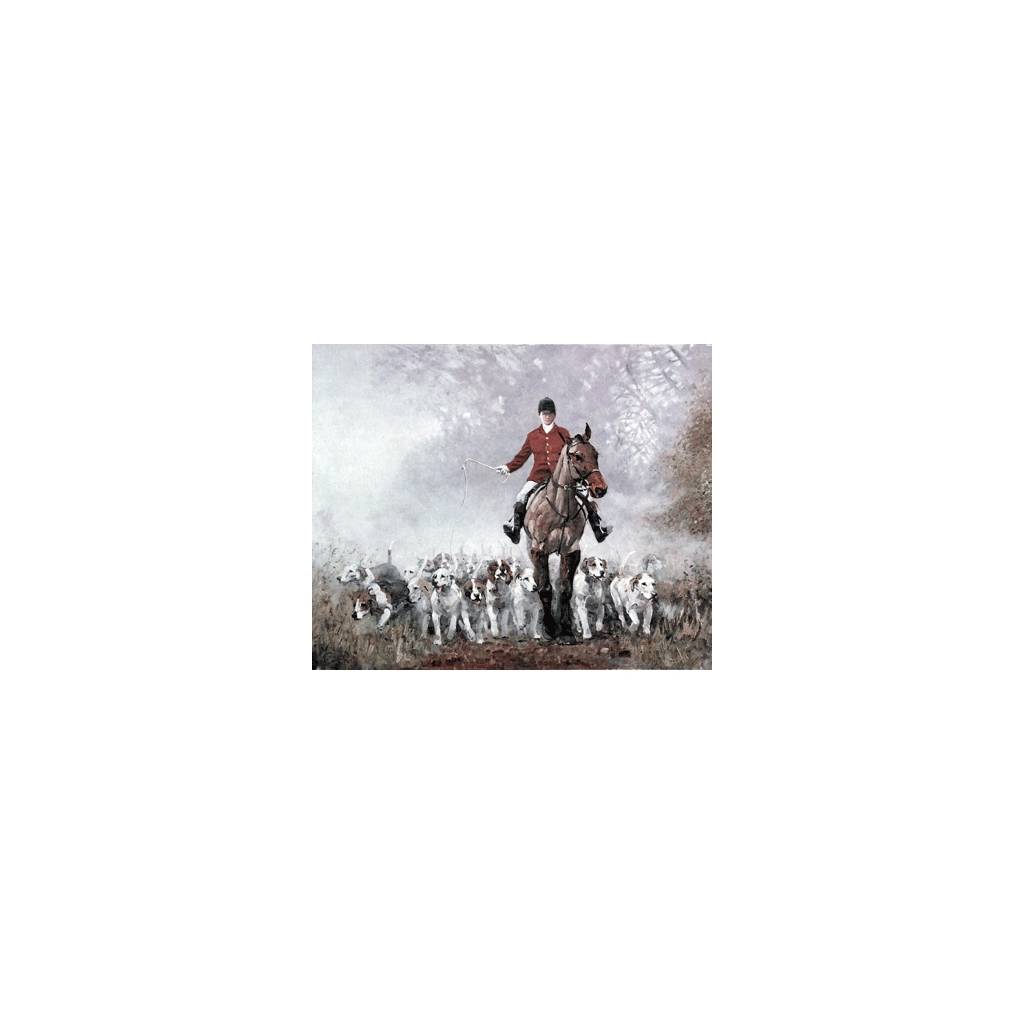 Malcom Coward Horse Prints - AM (Fox Hunting)