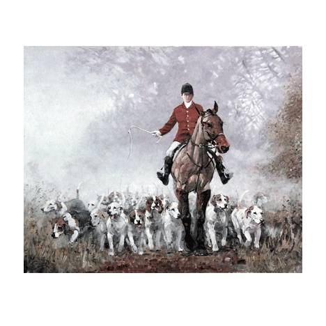 Malcom Coward Horse Prints - AM (Fox Hunting)