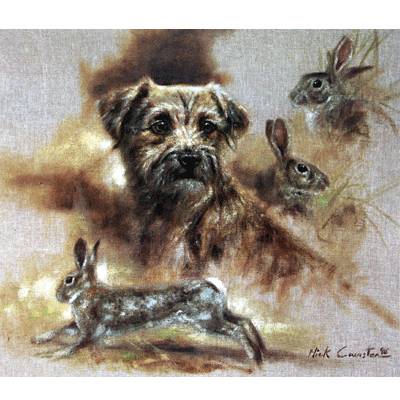 5-868197 Sally Mitchell Fine Art Dog Prints - Daydreaming sku 5-868197