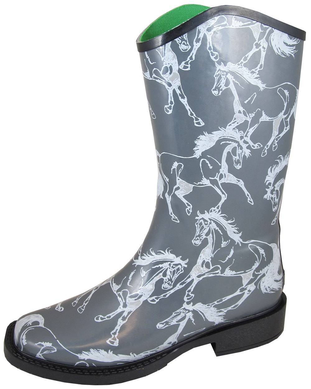 Smoky Mountain Ozark Boots - Ladies - Grey Horses