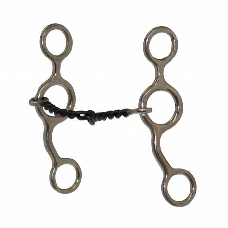 Reinsman Junior Cowhorse Twisted Snaffle Bit- 5/16"