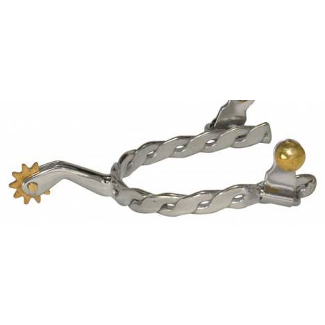 Twisted Mens Stainless Spur