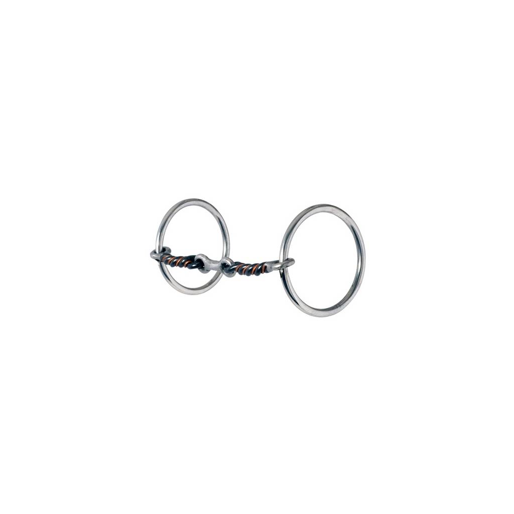 Reinsman Stage A Medium Loose Ring Sweet & Sour Dogbone Snaffle Bit