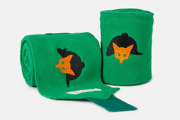 Lettia Embroidered Fox Mask Polo Wraps