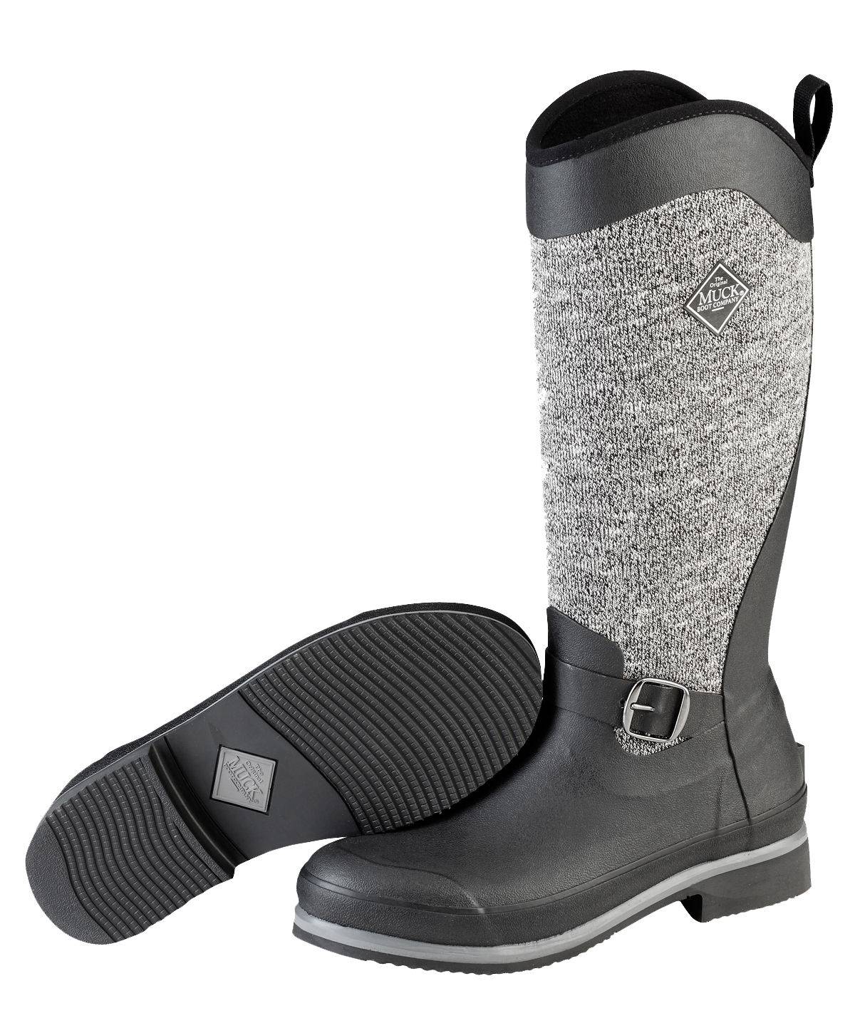 Muck Boots Reign Supreme Winter Boot - Ladies - Black Gray